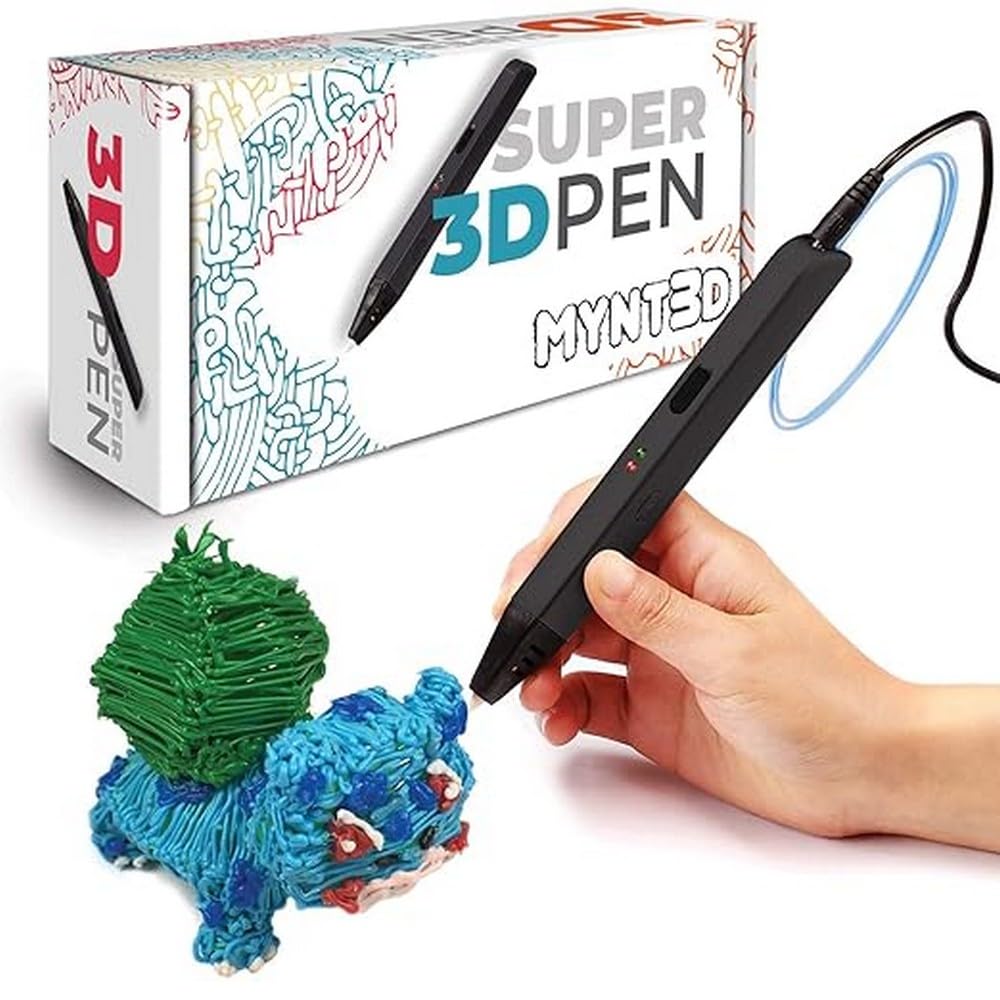 Super 3D Pen 1.75Mm ABS and PLA Compatible 3D Printing Pen